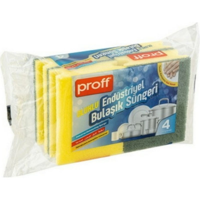 Губка для мытья посуды PROFF PLASTIK УИ-2602402