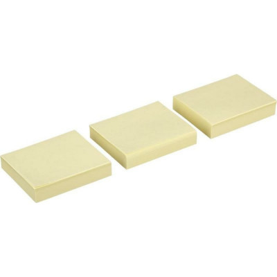 Kores Блок-кубик бум.для зам. 50х40 желтая 100л. 3шт./уп. 46050 63470