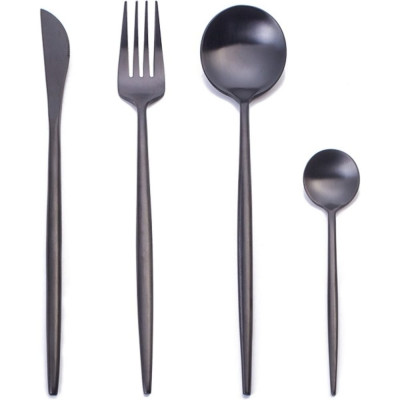 Набор столовых приборов ZDK Smart Home spoon20black