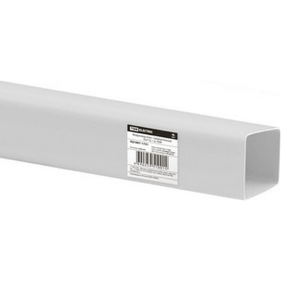 TDM Воздуховод пласт. прямоугольный, 55x110, 1 м, SQ1807-1721