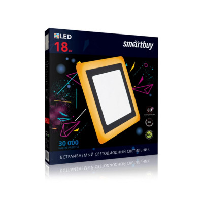 Встраиваемый светильник Smartbuy SBLSq-DLB-18-65K-O