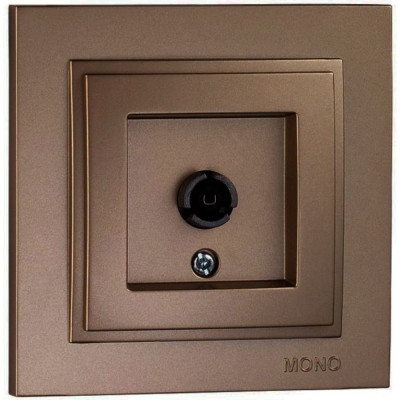 Оконечная tv розетка MONO ELECTRIC Despina 102-232305-138