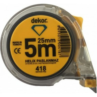 Рулетка DEKOR HASSAN HELIX 418