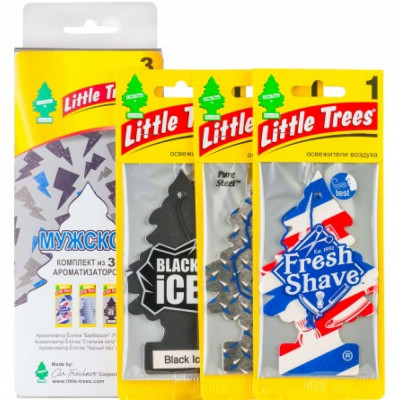 Комплект ароматизаторов Car-Freshner Little Trees LTMIX1