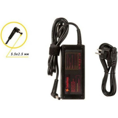 ZeepDeep Блок питания (зарядка) для ноутбука Asus A6, F2, F3, W5, U5 Series 19V 3.42A, 65W с кабелем, штекер 5.5x2.5 780252