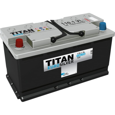 Аккумулятор TITAN EUROSILVER 110.1 VL 4607008881462