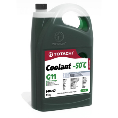 Охлаждающая жидкость Totachi NIRO COOLANT Green G11 4589904940217