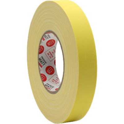 DGTAPE Клейкая лента MATT - Гаффа тейп 25мм/50м - Светло-Желтый MATT50025/50/Y