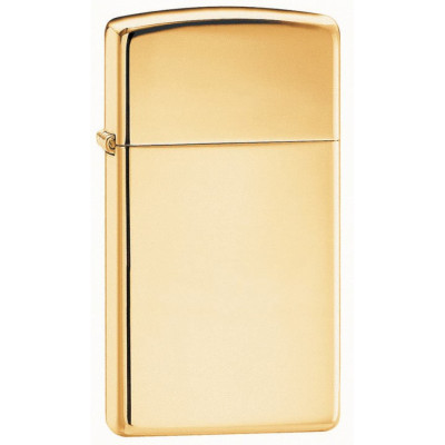 Зажигалка Zippo №1654B Slim High Polish Brass 1654B