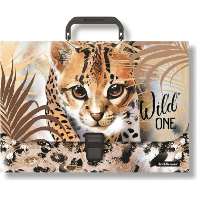 Пластиковый портфель ErichKrause Wild Cat 48735