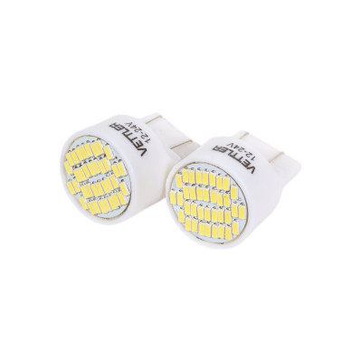 VETTLER Лампа светодиодная 12/24 V T20/5 7443-36 3014 SMD T2051224301436White