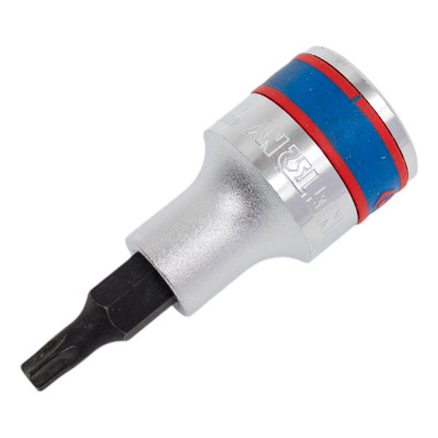 KING TONY Насадка /бита/ торцевая 1/2 , Torx, T27, L = 60 мм, с отверстием 402727