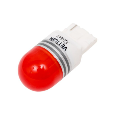 VETTLER Лампа светодиодная 12/24 V T20 7440-6 3030 SMD к-т 2 T20122430306Red