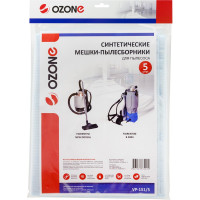 Мешок-пылесборник vertical pro 5 шт. для вертикальных пылесосов (до 6 л) OZONE VP-151/5