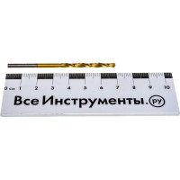 Сверло (2 шт; 3.3 мм; HSS) по металлу Fit 34333