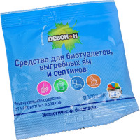 Порошок для биотуалетов выгребных ям и септиков 30 г Девон 30Н 324233