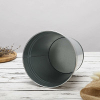 Вазон без ручек СИМАЛЕНД 5 л, 20.5 см, оцинкованный 2499757