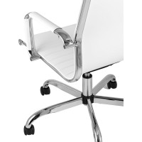 Кресло руководителя Стул Груп TopChairs City, белое D-101H white