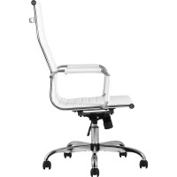 Кресло руководителя Стул Груп TopChairs City, белое D-101H white