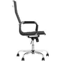 Кресло руководителя Стул Груп TopChairs City, черное D-101H BLACK