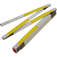 Складной метр VOREL PERFECT B-Z 2м, деревянный 15006