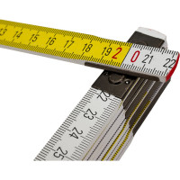 Складной метр VOREL PERFECT B-Z 2м, деревянный 15006