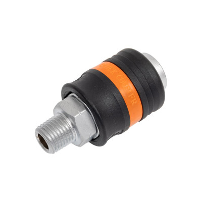 Быстросъем, Мама - Внешняя резьба 1/4" (13мм) NORM GS-M-2713-1