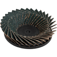 Круг абразивный циркониевый шлифовальный лепестковый (10 шт; 50 мм; Р80) ROCKFORCE RF-FD280Z