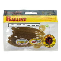 Съедобные искусственные твистеры LUCKY JOHN LJ Pro Series BALLIST 3.3in, цвет S18, 8шт. 140128-S18