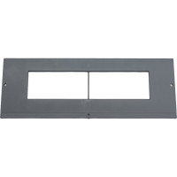 Приборная рамка KOPOS на 4 модуля 45х45 напольного лючка KOPOBOX 80 PP 80/45_LB