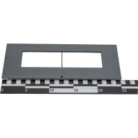 Приборная рамка KOPOS на 4 модуля 45х45 напольного лючка KOPOBOX 80 PP 80/45_LB