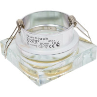 Встраиваемый светильник NOVOTECH хрусталь GX5.3/GU5.3 50W AQUA 369882