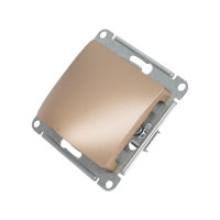 Механизм вывода кабеля Systeme Electric Glossa титан GSL000499