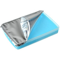 Ароматизатор под сиденье NEW GALAXY Аромабокс гелевый, океанская свежесть, 200 г, Дизайн GC 794-356