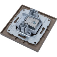 TV розетка MONO ELECTRIC Despina, оконечная, с экраном, бронза 102-232305-138