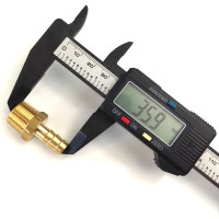 Штуцер Профитт латунный пневмо 3/8" НР х 8 мм 9276676