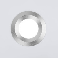 Встраиваемый светильник Elektrostandard 110 MR16, серебро a053334