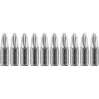 Набор бит PH2х25 10 шт. Vertextools БТ-PH2-25