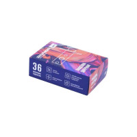 Защелка Аллюр (графит; пластик; торцевая планка 25 мм; без ручек) 12335