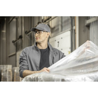 Кепка HOEGERT TECHNIK KLAUS светло-серая, универсальный размер HT5K478