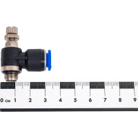 Дроссель с обратным клапаном 8 мм G1/8" CDC Pneumatics NSC 08G01