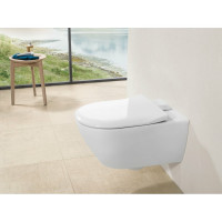 Подвесной унитаз Villeroy & Boch Subway 2.0 CeramicPlus цвет-альпийский белый 5614A1R1