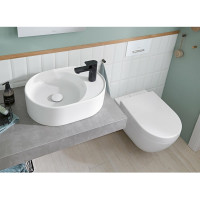 Подвесной унитаз Villeroy & Boch Subway 2.0 CeramicPlus цвет-альпийский белый 5614A1R1