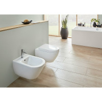 Подвесное биде Villeroy & Boch Subway 2.0 шгв 375x565x280 цвет биде-альпийский белый 54000001