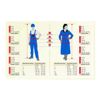 Женский утепленный костюм Ф Умба синий/василек, р.104-108, рост 158-164, 410-12/371-4