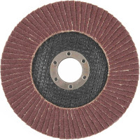 Диск лепестковый торцевой по металлу (10 шт; 125x22.2 мм; P40) Orientcraft OCF1252240