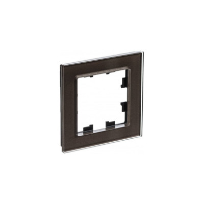 1-ая рамка Systeme Electric AtlasDesign Nature Стекло мокко SE ATN320601