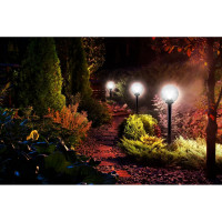 Уличный светильник-шар APEYRON с основанием, 250мм НТУ11-60-252