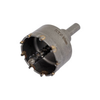 Коронка по металлу 48 мм с пластинами ВК8 WOLFSTAR cw00035
