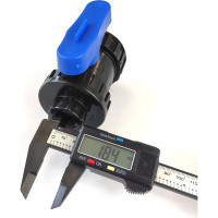 Кран ПНД Boutte 25 - 1/2" ВР х 3/4" НР - 10 шт. 9279097